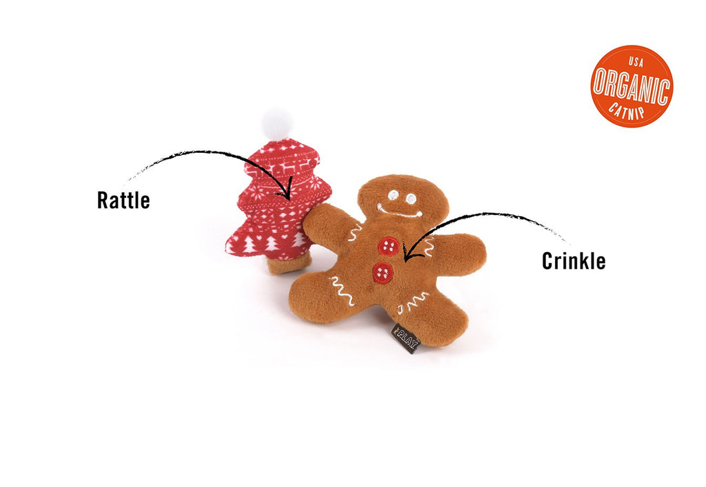 P.L.A.Y. Feline Frenzy Holiday cat toy collection Singapore - detail view