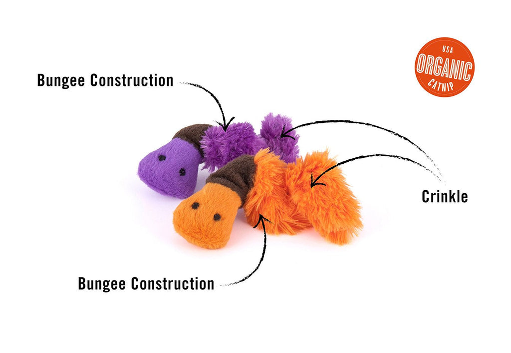 P.L.A.Y. Feline Frenzy Critter cat toy collection Singapore - detail view
