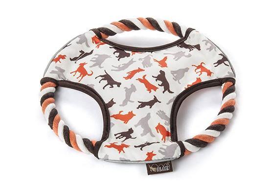Dog flying disc frisbee fetch toy Singapore - outdoor toy by Petizen - packaging