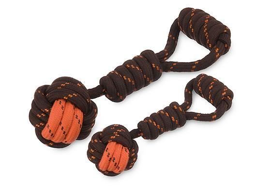 Dog tug ball rope interactive toy Singapore - tug of war toy by Petizen