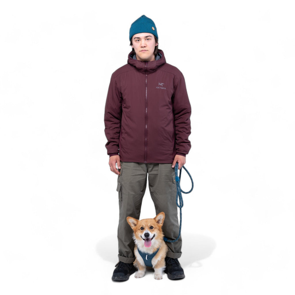 Woolly Wolf Rope Dog Leash Deep Teal