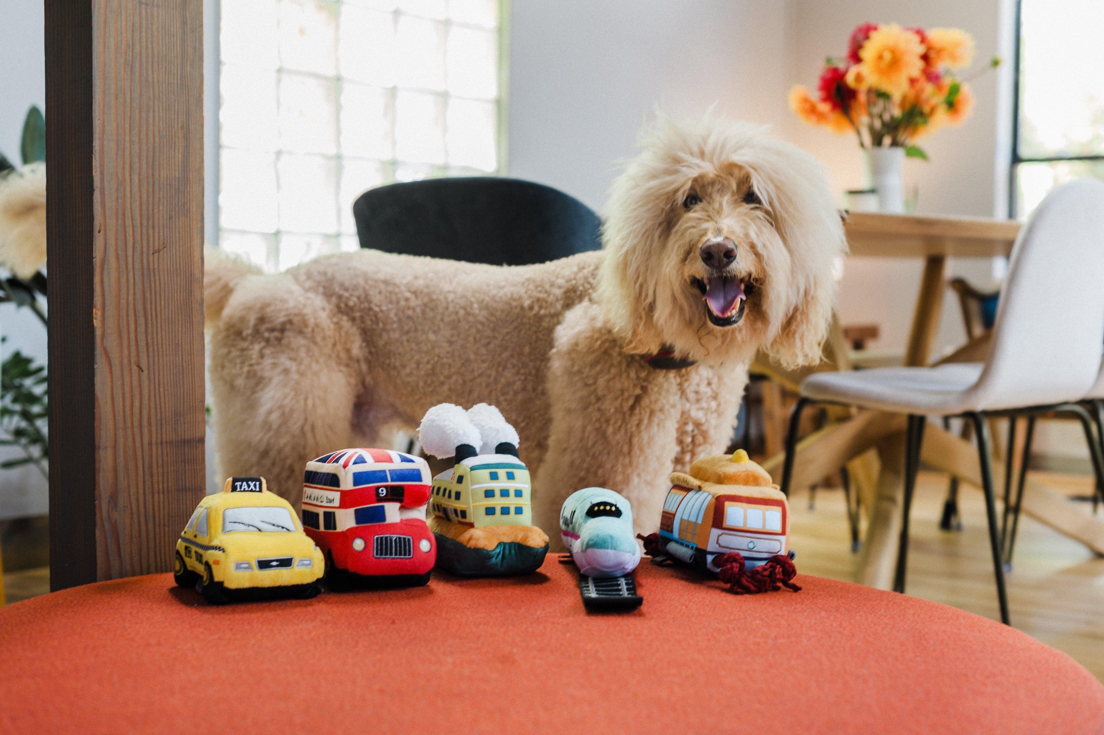 P.L.A.Y. Canine Commute dog plush toy collection Singapore - side view