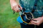 P.L.A.Y. Deluxe dog training treat pouch Singapore - hands-free reward bag - side view