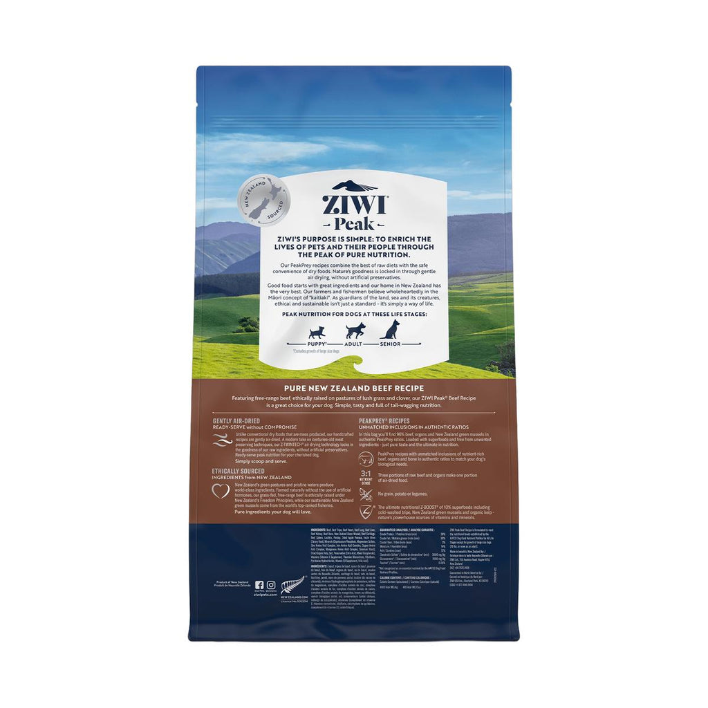 ZIWI Peak ziwi-peak-air-dried-beef-dog (2.5kg-back)