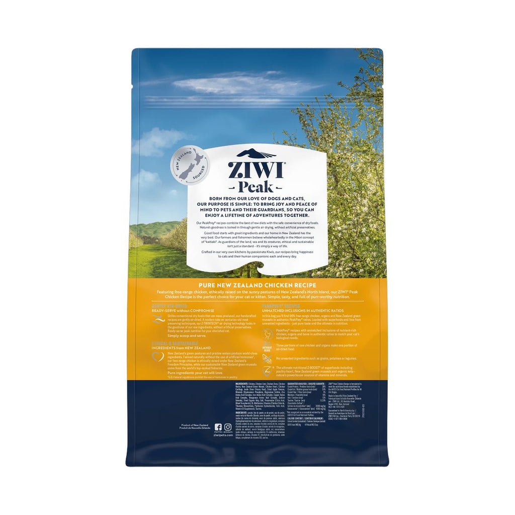 ZIWI Peak ziwi-peak-air-dried-chicken-cat (1kg-back)