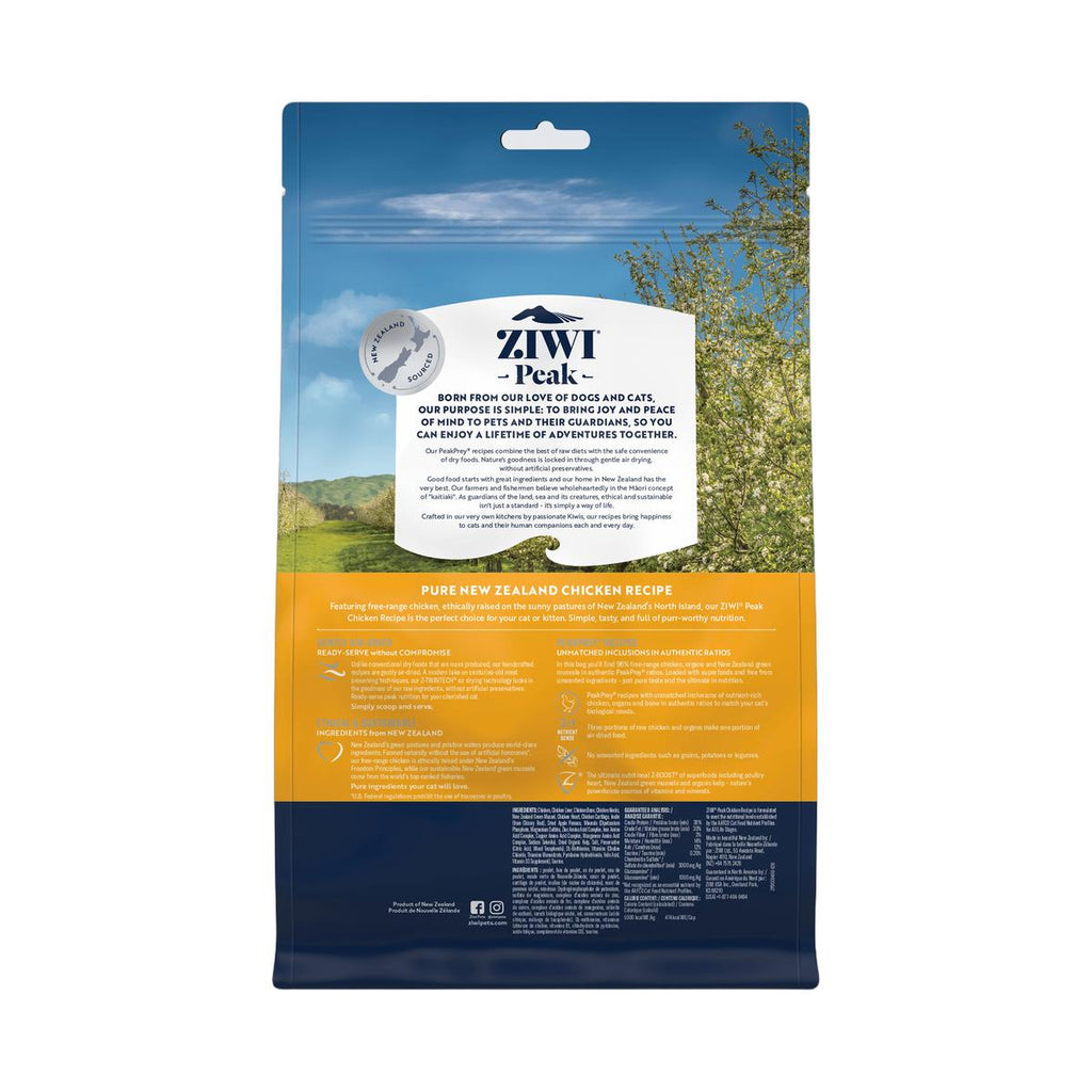 ZIWI Peak ziwi-peak-air-dried-chicken-cat (400g-back)