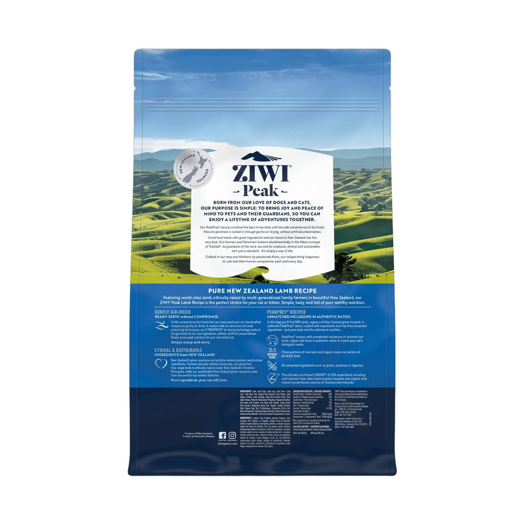 ZIWI Peak ziwi-peak-air-dried-lamb-cat (1kg-back)