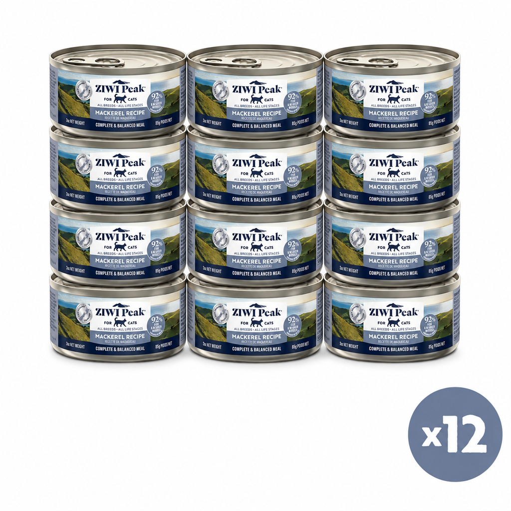 ZIWI Peak Canned Wet Mackerel Recipe for Cats (85g)