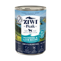 ZIWI Peak Canned Wet Mackerel & Lamb Recipe for Dogs (390g)