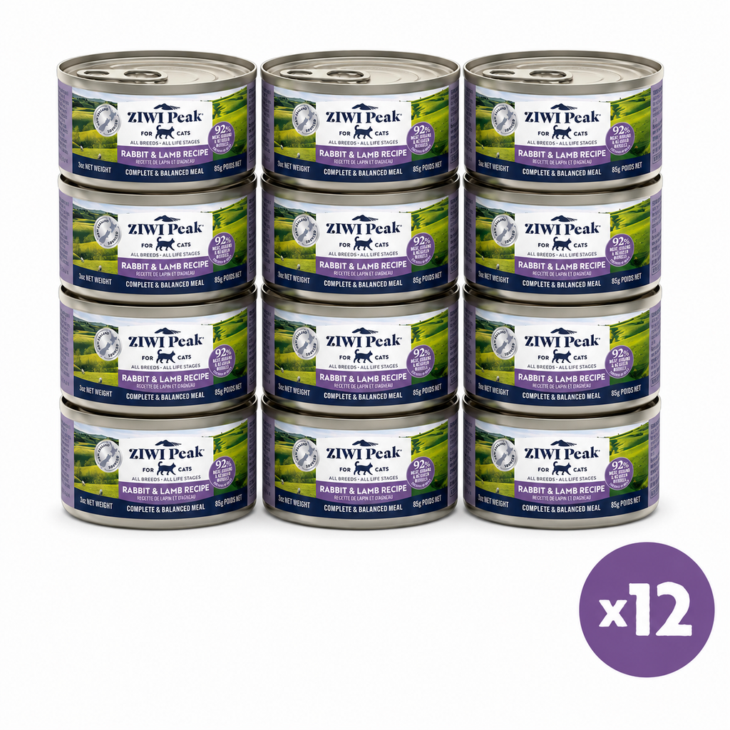 ZIWI Peak Canned Wet Rabbit & Lamb Recipe for Cats (85g)
