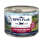 ZIWI Peak Canned Wet Venison Recipe for Cats (185g)