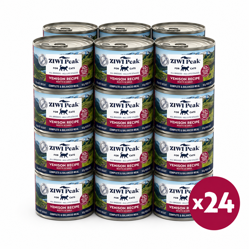 ZIWI Peak Canned Wet Venison Recipe for Cats (185g)