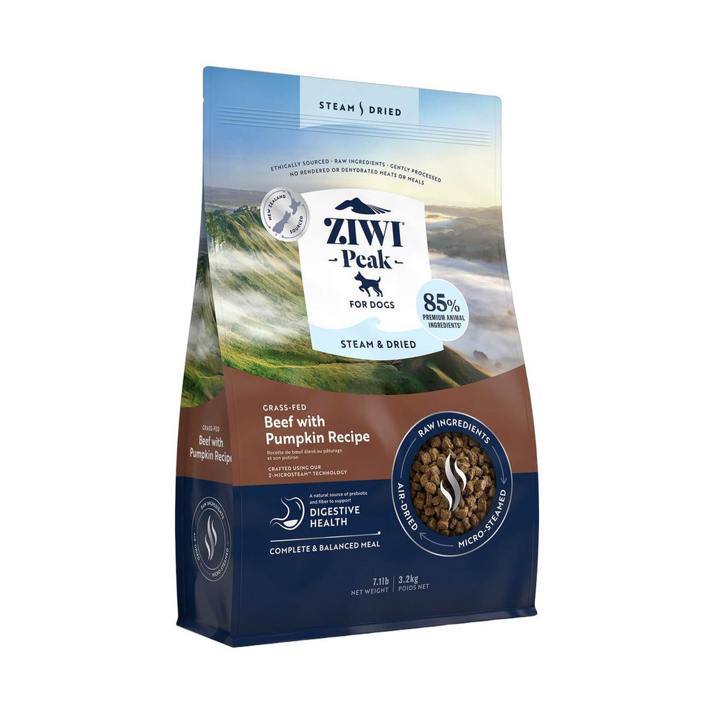 ZIWI Peak ziwi-peak-steam-dried-beef-pumpkin-dog (3.2kg)