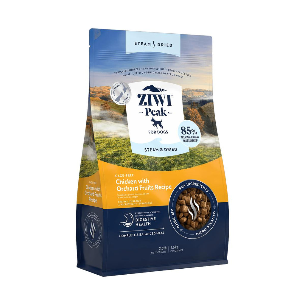 ZIWI Peak ziwi-peak-steam-dried-chicken-orchard-fruits-dog (1.5kg)