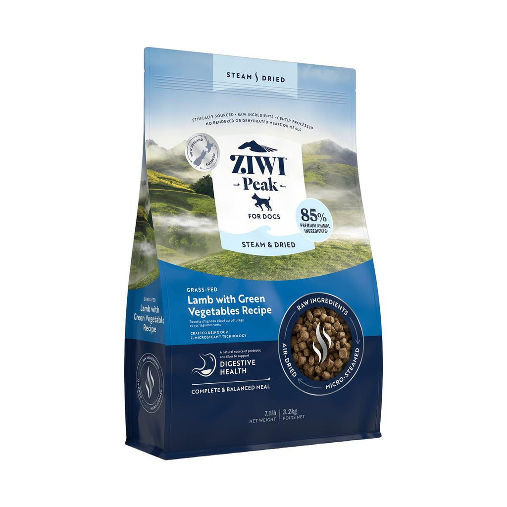 ZIWI Peak ziwi-peak-steam-dried-lamb-green-vegetables-dog (3.2kg)